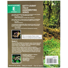 Load image into Gallery viewer, Italic Handwriting Book E Grade 4