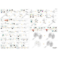 Load image into Gallery viewer, Metal Earth Wild West Gatling Gun
