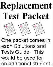 Load image into Gallery viewer, Replacement Test Pack Exploring Creation with Chemistry
